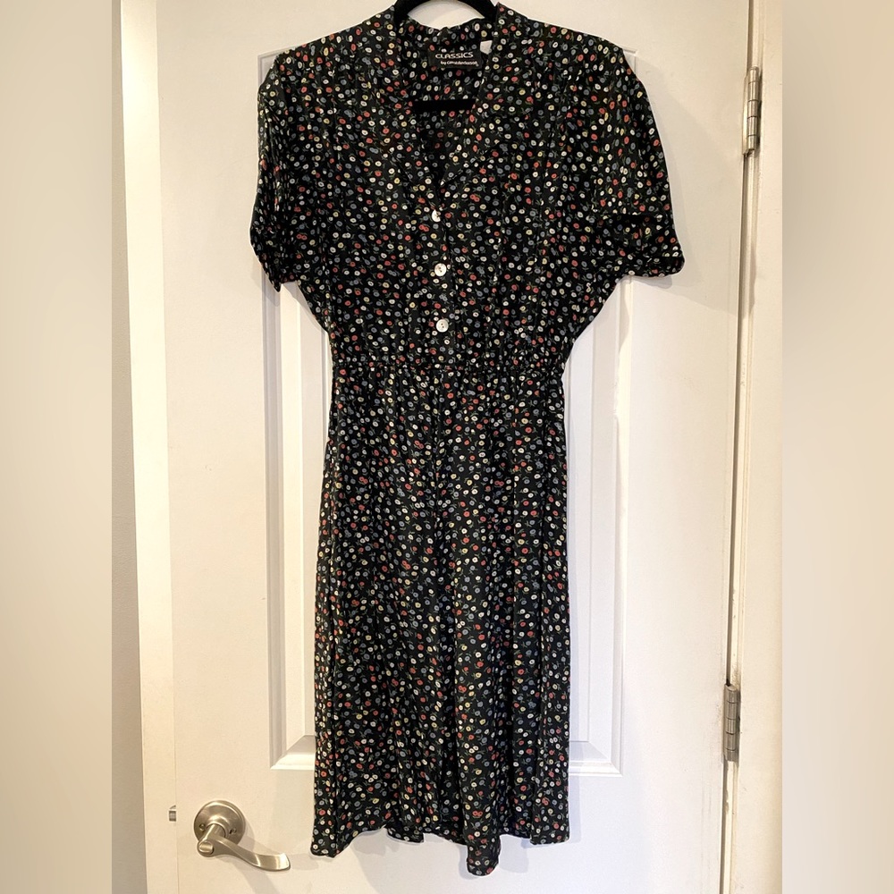 Vintage Carol Anderson floral dress